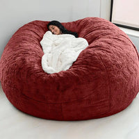 Dive into Luxury with Our Giant Fluffy Fur Bean Bag: Your Ultimate Cozy Companion!