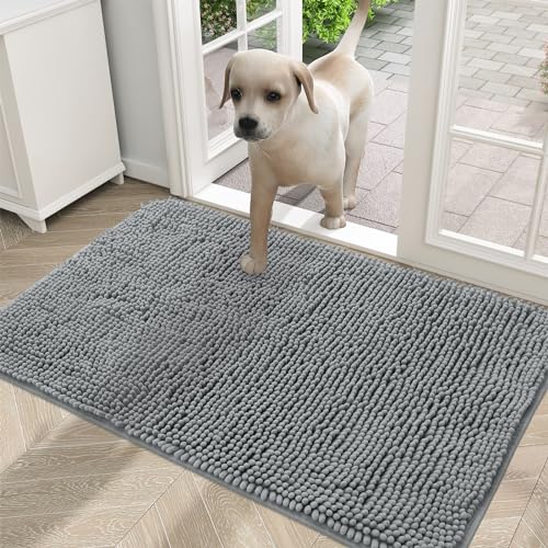 OLANLY Dog Door Mat for Muddy Paws