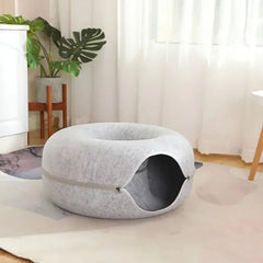 Donut Bed Tunnel - Cat