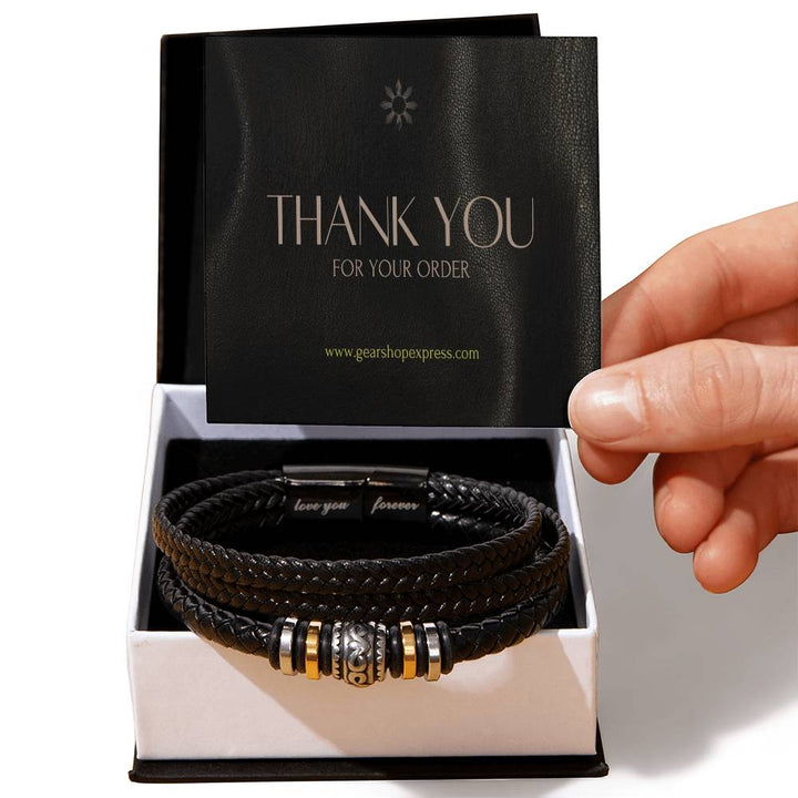 "Love You Forever" Bracelet for Men