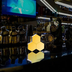 Hexagon LED Wall Light Set